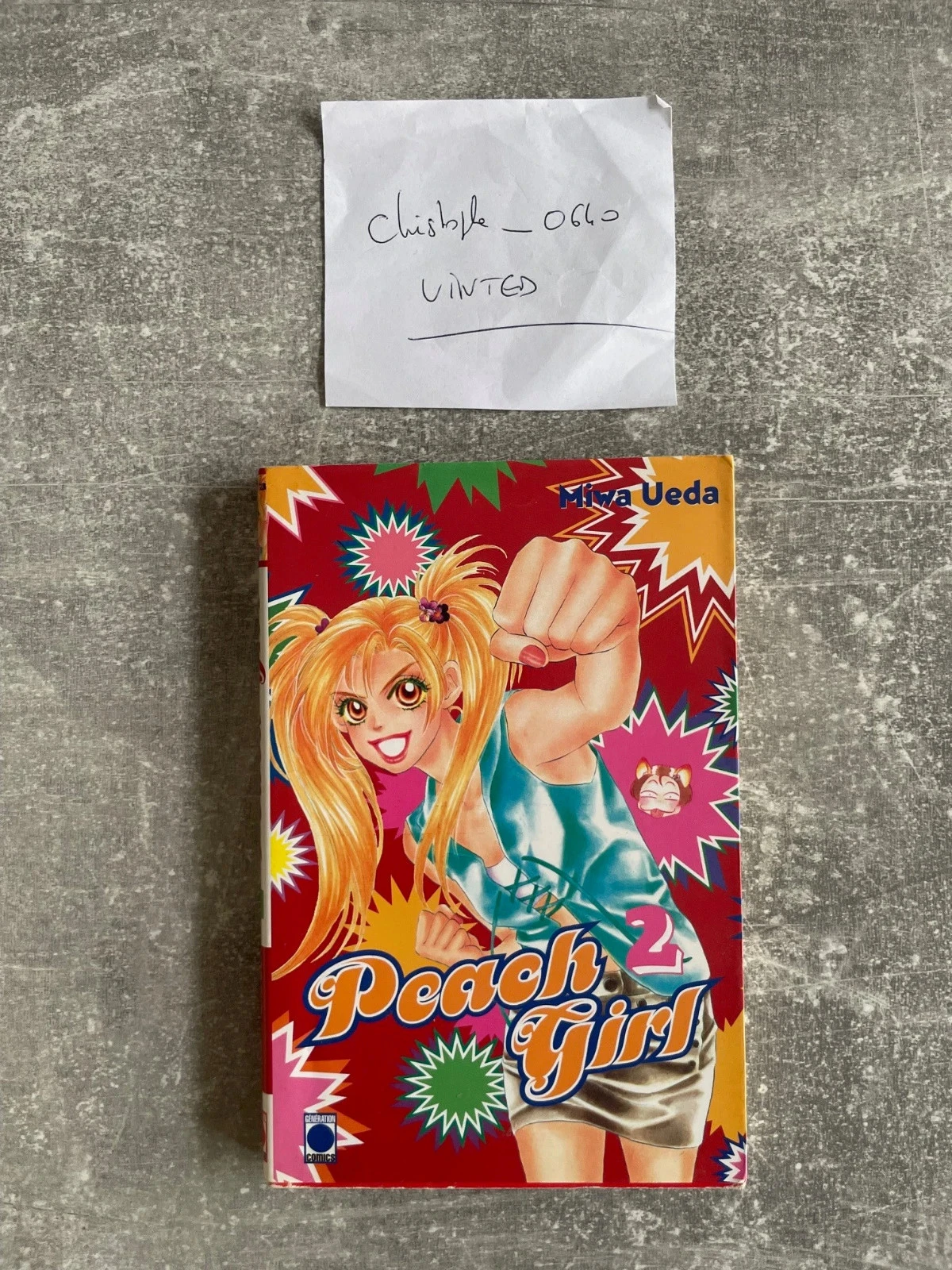 Manga Peach girl tome 2 version française.